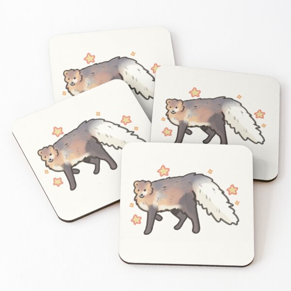 Item preview, Cute white tailed mongoose art designed and sold by Artofmayara.