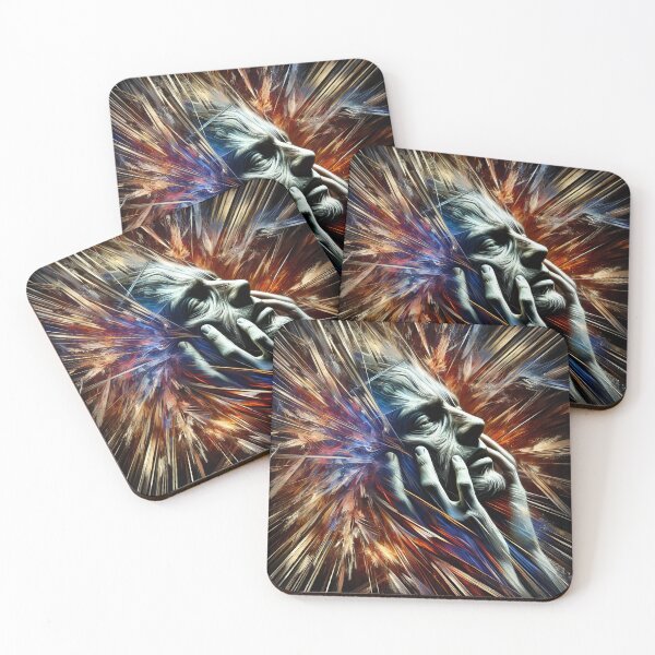 Item preview, Whispering Chaos: Grasp on the Fragmented Self designed and sold by ArtComixHaven.