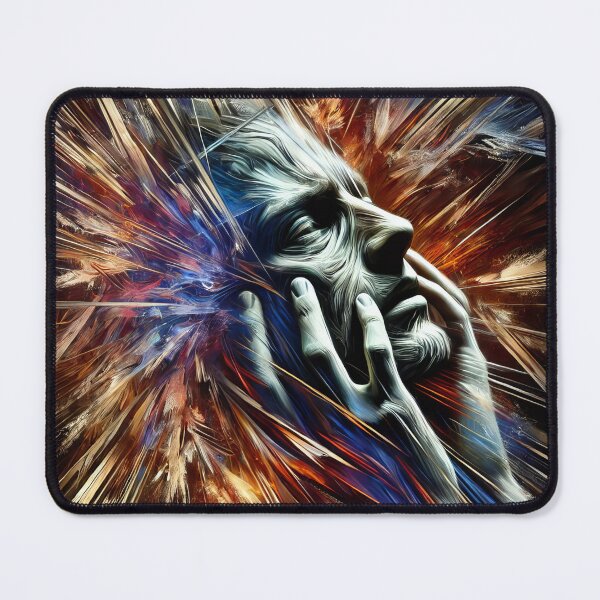 Item preview, Whispering Chaos: Grasp on the Fragmented Self designed and sold by ArtComixHaven.
