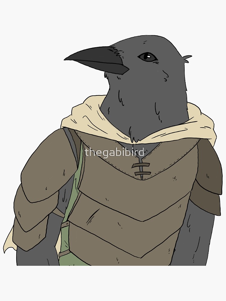 Kenku Sticker By Thegabibird Redbubble