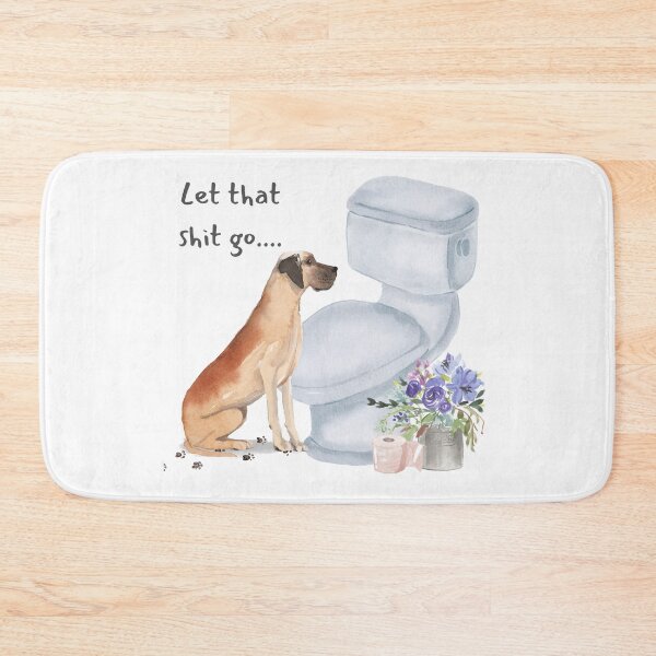 Item preview, Great Dane Toilet Art  designed and sold by beastieboutique.