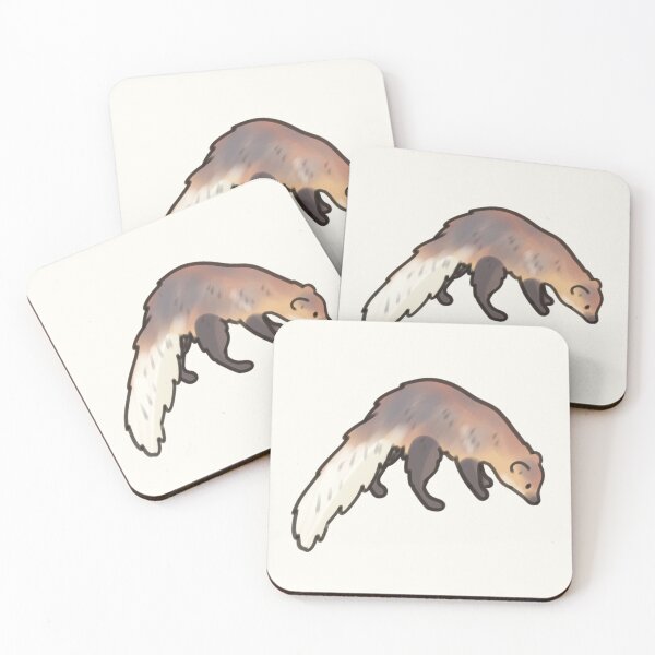 Item preview, Cute white tailed mongoose  designed and sold by Artofmayara.