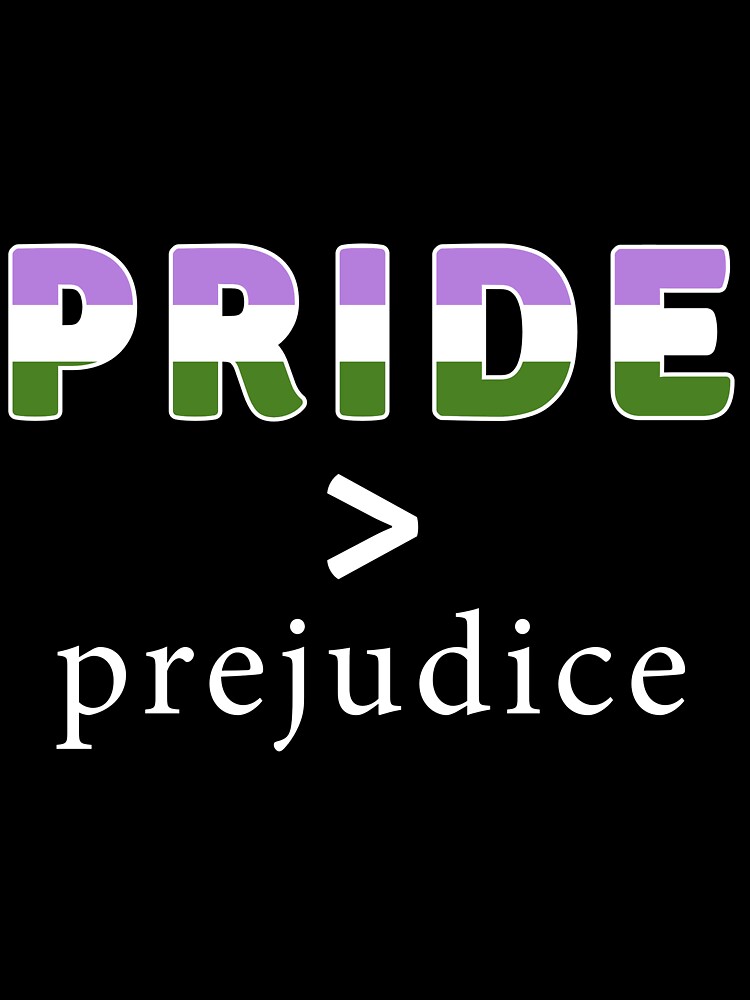 Thumbnail 7 of 7, Oversized T-Shirt, Pride & Prejudice gender queer Pride designed and sold by AmateurAusten.