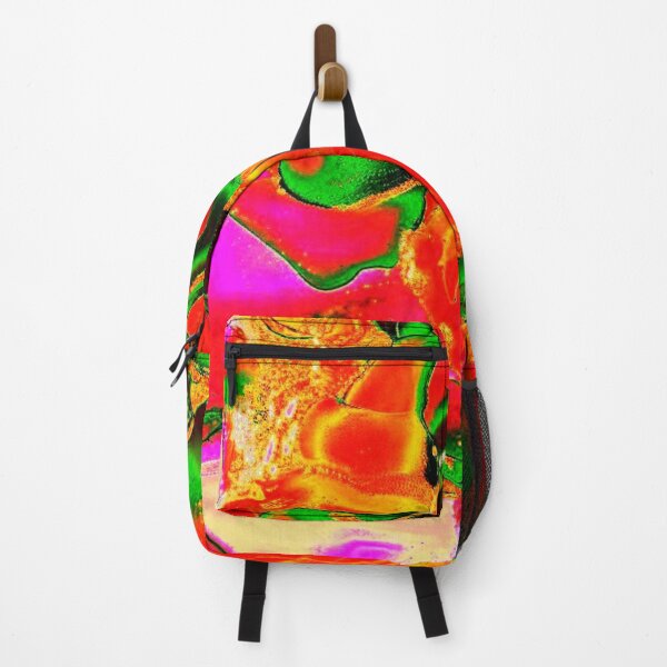 Item preview, Red, Green and Purple Flowy, Dreamy, Abstract Print designed and sold by larissa-myrie.