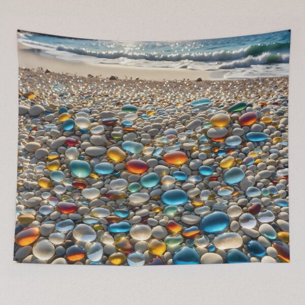 Item preview, Glasspebblebeach 7 designed and sold by deep-sea-birds.