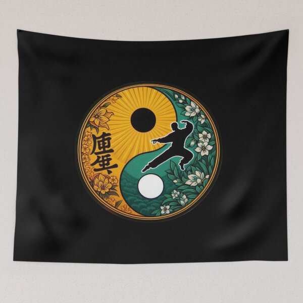 Artikelvorschau, Chinesisches Tai Chi Ying Yang entworfen und verkauft von Myra365Art.