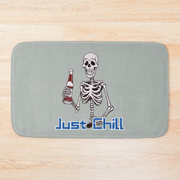 Item preview, Just Chill - Funny Skeleton Just Chilling designed and sold by LMoonDesigns.