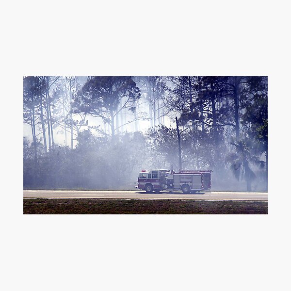 Artikelvorschau, Fire engine on 1-95 entworfen und verkauft von Larry  Grayam.