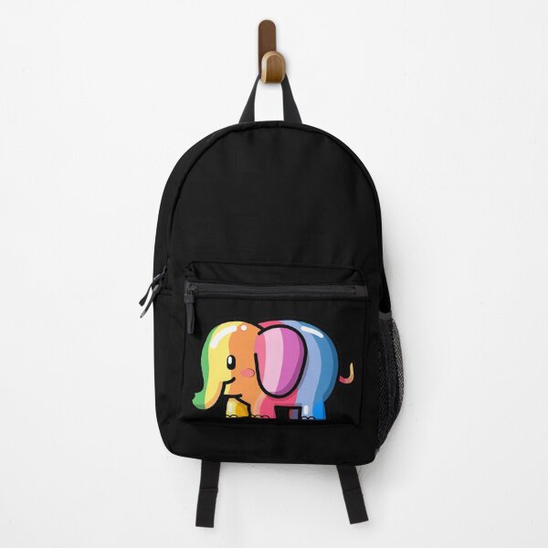Item preview, Colorful Elephant with Rainbow Colors designed and sold by Artcurrents.