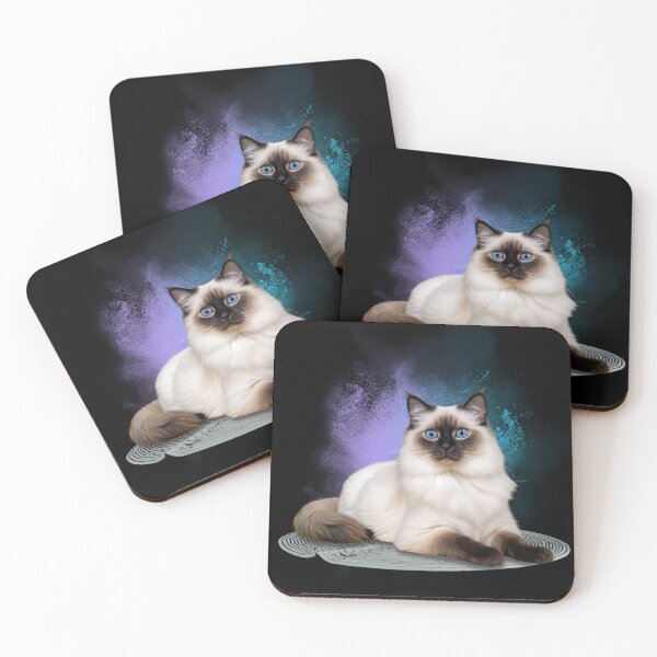 Item preview, Majestic Birman Cat Elegance designed and sold by sekrecja.
