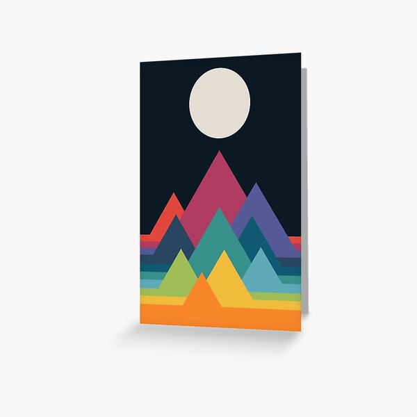 Item preview, Whimsical Mountains designed and sold by AndyWestface.