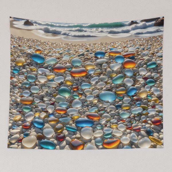 Item preview, Glasspebblebeach 9 designed and sold by deep-sea-birds.