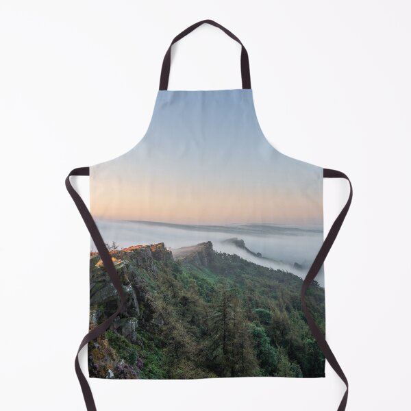 Item preview, Misty summer sunrise in the Staffordshire Peak District designed and sold by RobThorley.