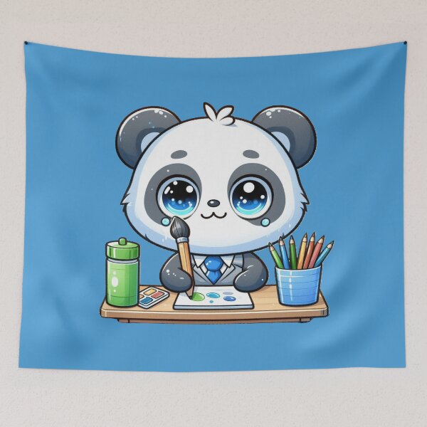 Item preview, School Panda 9 designed and sold by PANDALOVEART.
