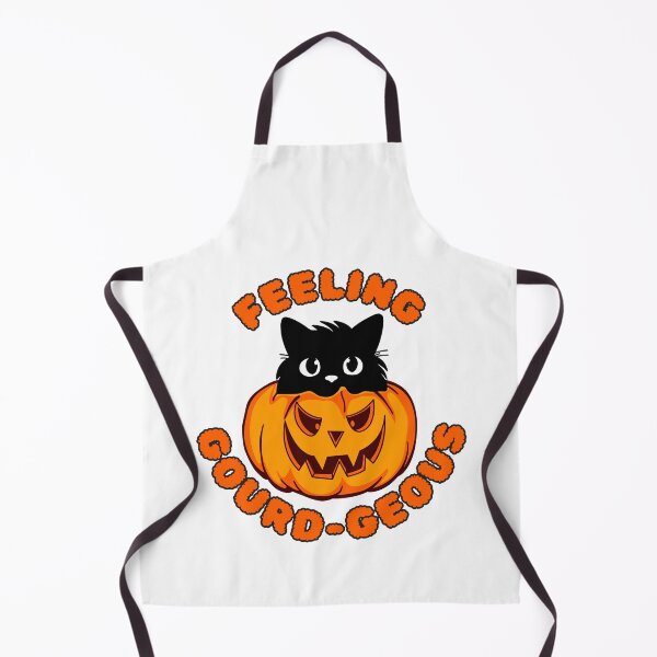 Item preview, Feeling Gourd-Geous, Halloween Pumpkin with Black cat designed and sold by Jirayut Srimuang.