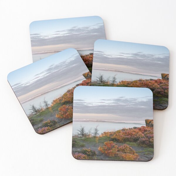 Item preview, Misty summer sunrise in the Staffordshire Peak District designed and sold by RobThorley.