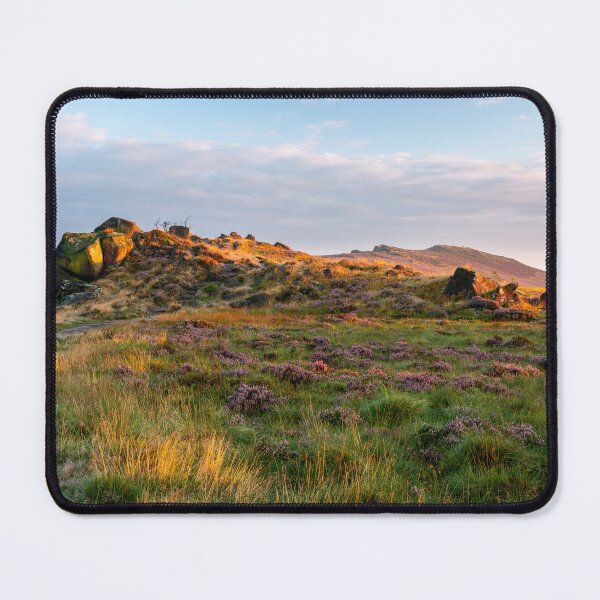 Item preview, Misty summer sunrise in the Staffordshire Peak District designed and sold by RobThorley.