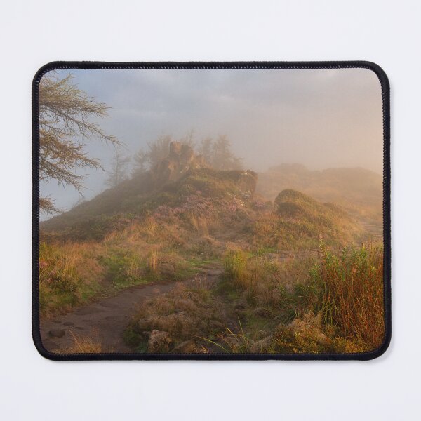 Item preview, Misty summer sunrise in the Staffordshire Peak District designed and sold by RobThorley.