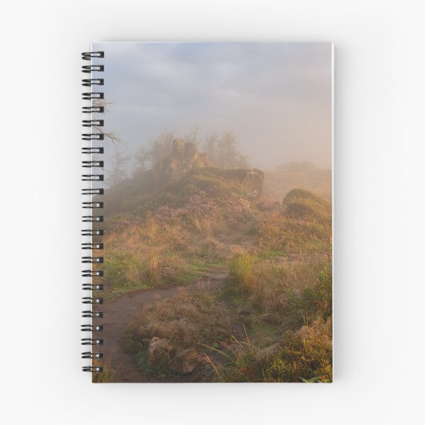 Item preview, Misty summer sunrise in the Staffordshire Peak District designed and sold by RobThorley.