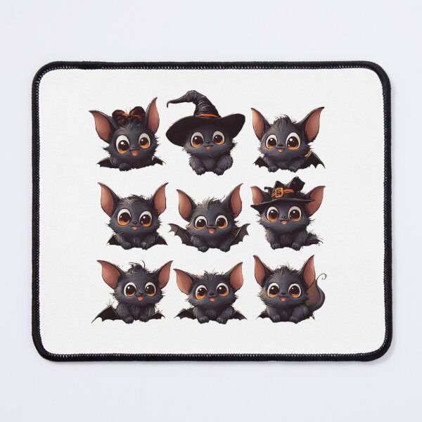 Item preview, Set Of Cute Smiley Bats designed and sold by jynndesigns.