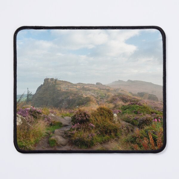 Item preview, Misty summer sunrise in the Staffordshire Peak District designed and sold by RobThorley.