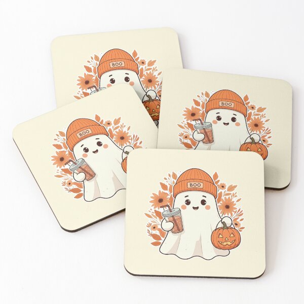 Item preview,  Ghost Drink Coffee - Halloween Ghost - Cute Ghost - Spooky Season designed and sold by raedattia.