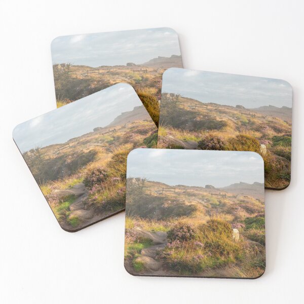 Item preview, Misty summer sunrise in the Staffordshire Peak District designed and sold by RobThorley.