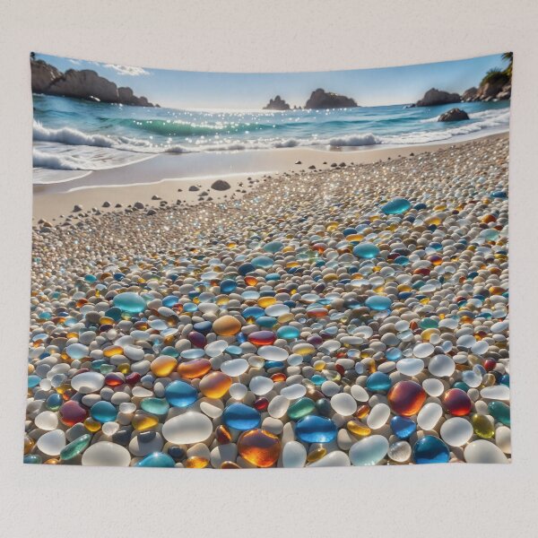 Item preview, Glasspebblebeach 11 designed and sold by deep-sea-birds.