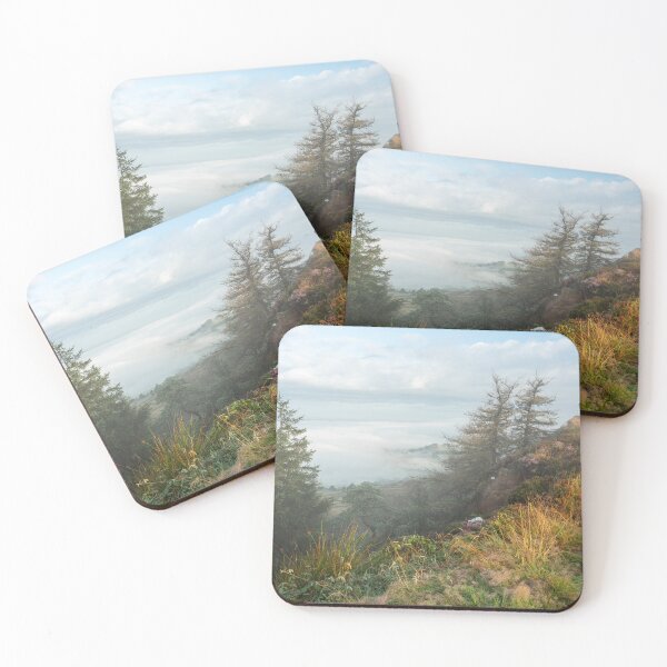 Item preview, Misty summer sunrise in the Staffordshire Peak District designed and sold by RobThorley.
