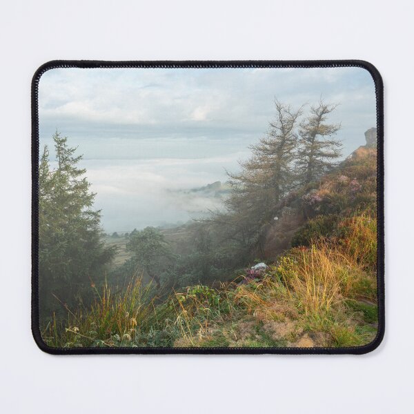 Item preview, Misty summer sunrise in the Staffordshire Peak District designed and sold by RobThorley.