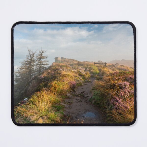 Item preview, Misty summer sunrise in the Staffordshire Peak District designed and sold by RobThorley.