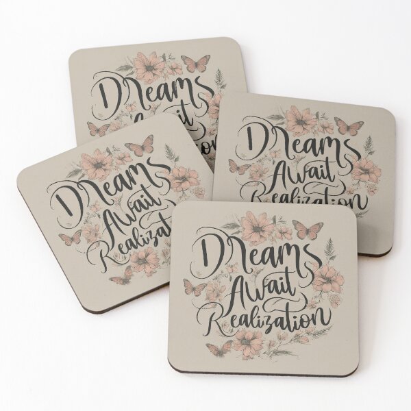 Item preview, Dreams Await Realization t shirt design. designed and sold by Leo digital art.