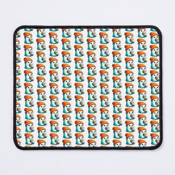 Item preview, Cute Sheet ghost with starbks coffee designed and sold by Halloween  Time.