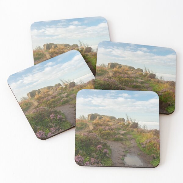 Item preview, Misty summer sunrise in the Staffordshire Peak District designed and sold by RobThorley.