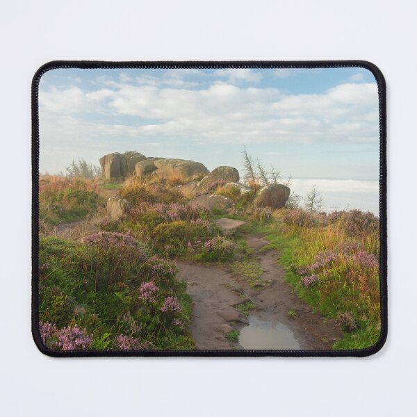 Item preview, Misty summer sunrise in the Staffordshire Peak District designed and sold by RobThorley.