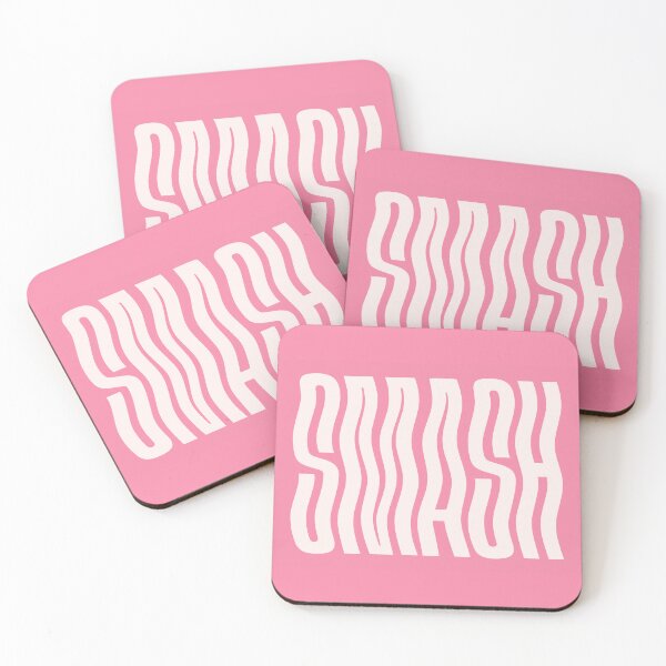 Item preview, Smash Wavy Text (Sweet Pink Tone) designed and sold by Paigaam.