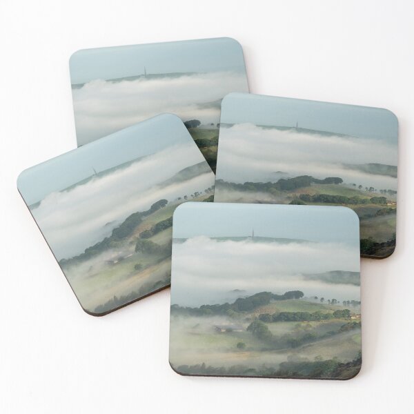 Item preview, Misty summer sunrise in the Staffordshire Peak District designed and sold by RobThorley.