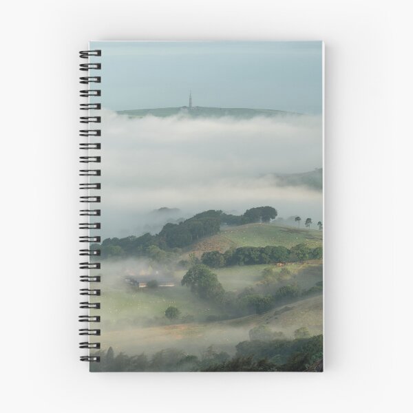 Item preview, Misty summer sunrise in the Staffordshire Peak District designed and sold by RobThorley.