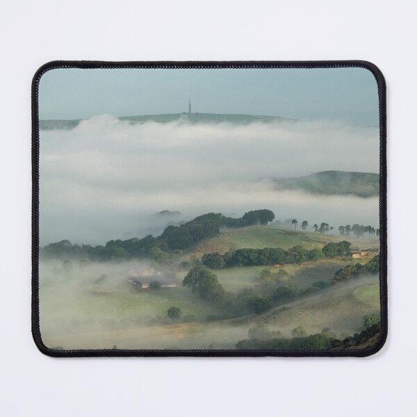 Item preview, Misty summer sunrise in the Staffordshire Peak District designed and sold by RobThorley.