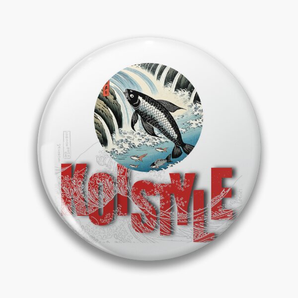 Item preview, Against the Tide - Koi style designed and sold by ZenaDesign.