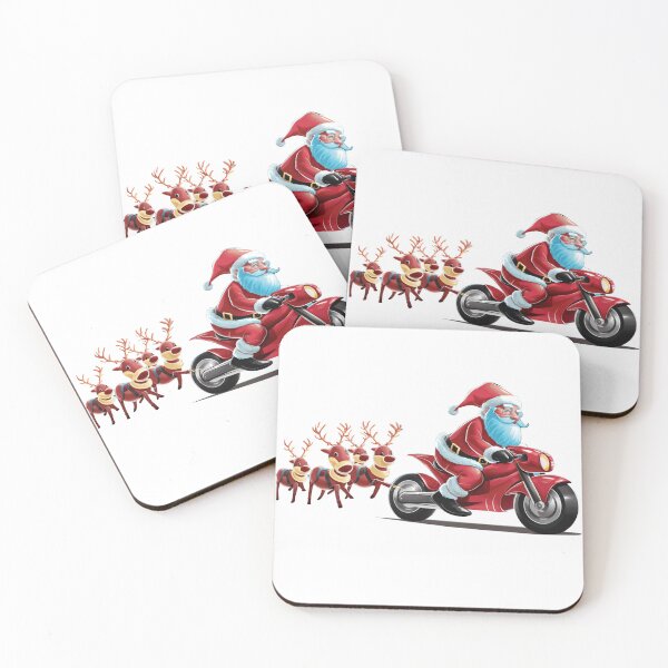 Item preview, Santa’s on a bike break! designed and sold by kiwihaka.