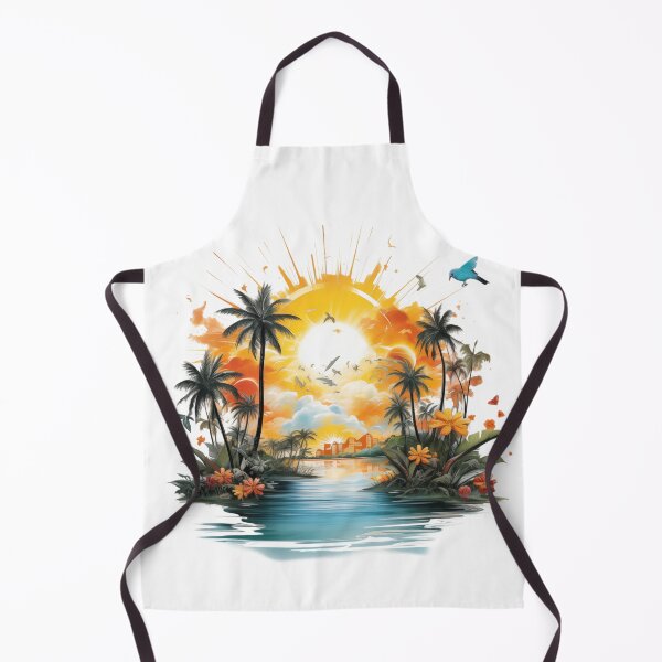 Item preview, Tropical Sunset with Palm Trees designed and sold by Artcurrents.