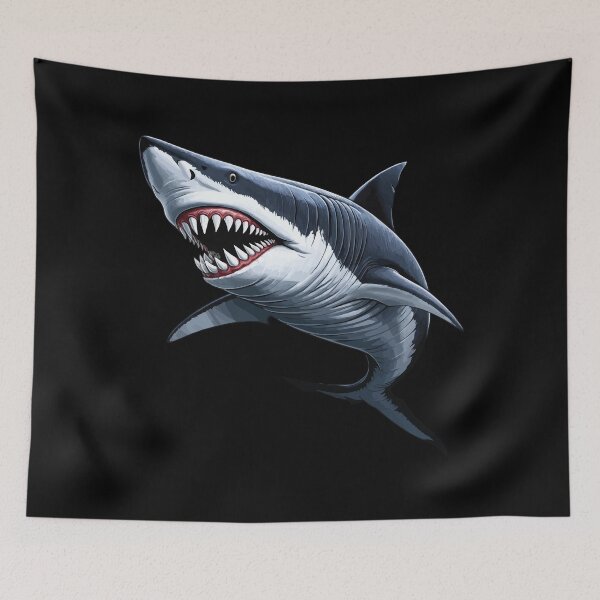 Item preview, Megalodon Shark designed and sold by Getup-clothing.