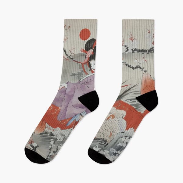Item preview, Koi Legend and Geisha Dreamscape  designed and sold by ZenaDesign.