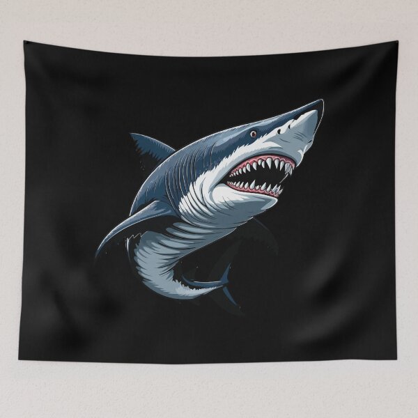 Item preview, Megalodon Shark designed and sold by Getup-clothing.