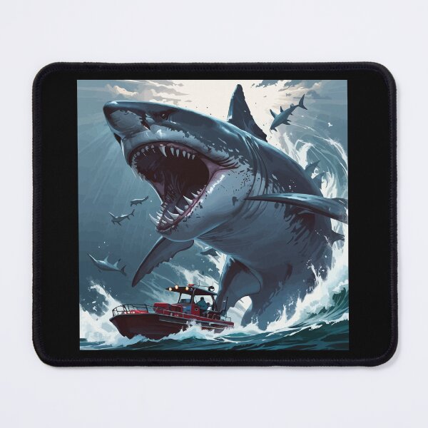 Item preview, Megalodon Shark designed and sold by Getup-clothing.