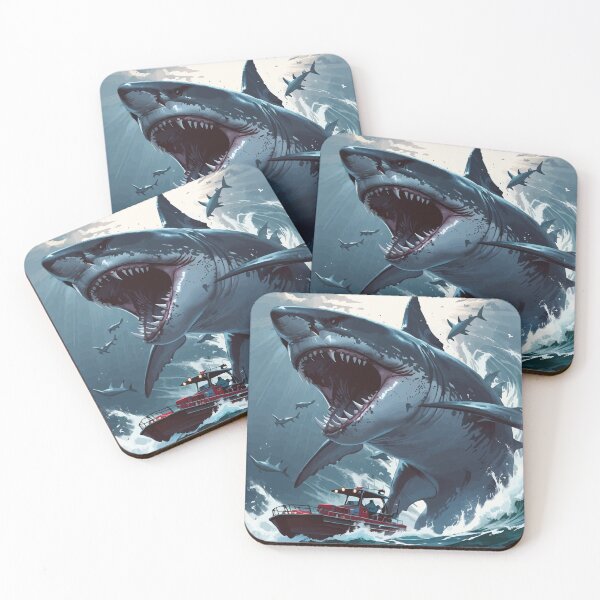Item preview, Megalodon Shark designed and sold by Getup-clothing.