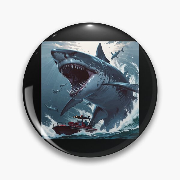 Item preview, Megalodon Shark designed and sold by Getup-clothing.
