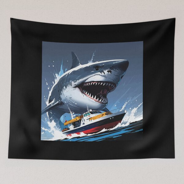Item preview, Megalodon Shark designed and sold by Getup-clothing.