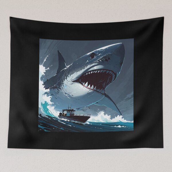 Item preview, Megalodon Shark designed and sold by Getup-clothing.